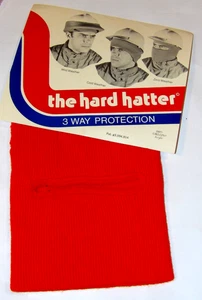 VTG 1970s UNUSED WINTER MASK FOR HARD HATS! 'THE HARD HATTER'! 3-WAY PROTECTION! - Picture 1 of 6