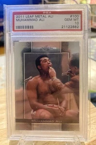 2011 Leaf Metal Ali 70th Birthday Redemption Muhammad Ali #100 - Picture 1 of 2