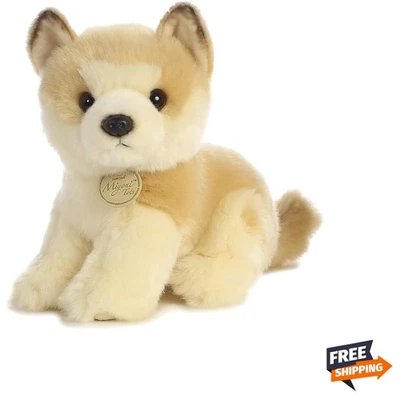 Adorable juguete de peluche para cachorro Miyoni Akita de 9 pulgadas - compañero suave y esponjoso Foto 1 de 3
