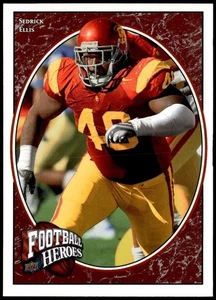 Sedrick Ellis 2008 Upper Deck Heroes #192 Rookie USC Trojans - Picture 1 of 2