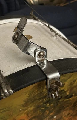 Vintage Ludwig Bass Drum Clip Tom Tom Adjustable Spade Mount  - Image 1 of 4