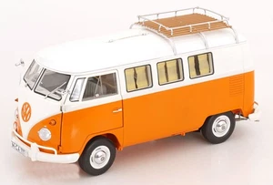 1:18 Schuco VW T1 Camping bus orange/white - Picture 1 of 5