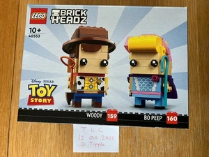 40553 Woody & Bo Peep (LEGO BrickHeadz: Toy Story) NUEVO Y PRECINTADO (se vende como se ve) a - Imagen 1 de 2