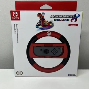 HORI Oficial Nintendo Switch Mario Kart 8 Rueda Deluxe Versión Mario - Imagen 1 de 2