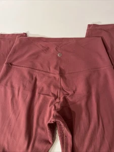 Lululemon hoch geschnittene Damen-Leggings pink Größe 8 - Bild 1 von 5