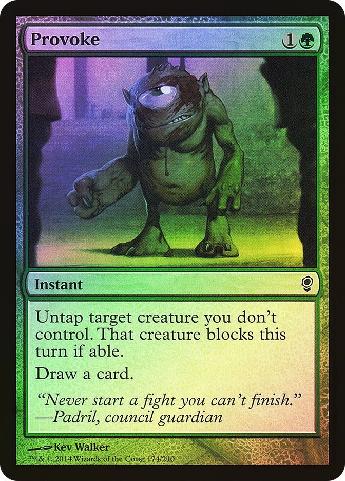 MTG FOIL Provoke  - Conspiracy #174 - Image 1 of 1