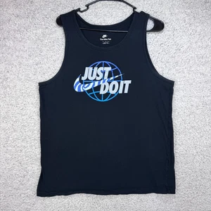 Nike Tee Just Do It Tank Top Sleeveless Shirt Men's Size Large - Picture 1 of 6