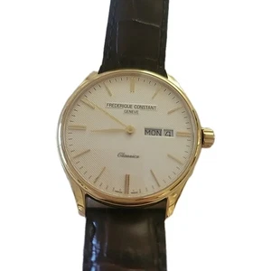 Orologio Frederique Classics Quarzo Uomo Cinturino Pelle Solo per Ricambi o Riparazione - Foto 1 di 9