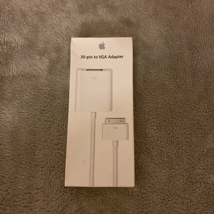 Apple 30-pin to VGA Adapter MC552ZM/B ~ Mod A1368 Genuine - Picture 1 of 7