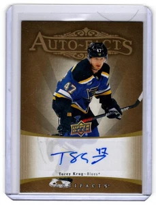 2023-24 Upper Deck Artifacts #RAF-TK Torey Krug 2005-06 Retro Auto Facts - Picture 1 of 1