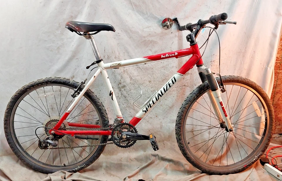 05' Specialized Hotrock MTB Bike Large 19" Hardtail Suspension Fork Triple Retro - Image 1 of 4