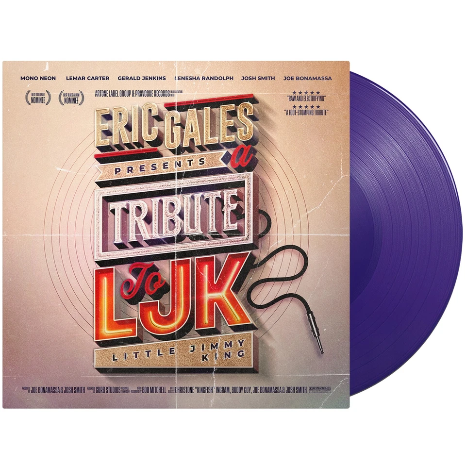 Eric Gales A Tribute To Ljk LP Vinyl PRD77651