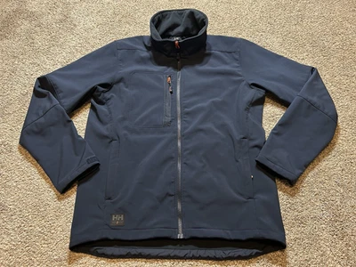 Куртка мужская Helly Hansen Workwear L синяя Kensington Softshell Patrón с вышивкой - Изображение 1 из 4