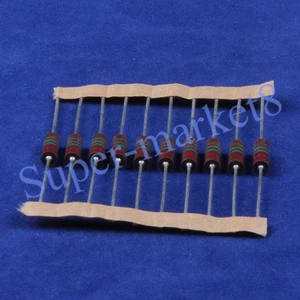Resistencia de composición de carbono estilo Allen de 2,2 M ohmios 1/2 W 10 piezas - Imagen 1 de 1