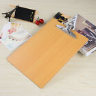 A5 Letter Size Clipboard 3mm-Thick Profile Clip Hardboard for Office Working