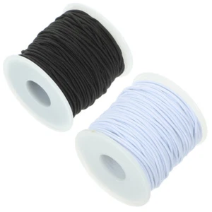 2 Rolls of Diy Elastic Bracelet Thread Jewelry Beading Thread Craft Jewelry - Picture 1 of 12
