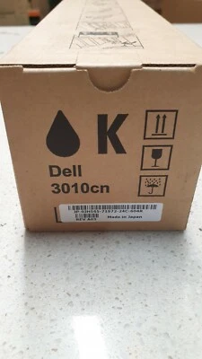 Full Set Genuine Dell 3010cn 1x Black 1x Cyan 1x Magenta 1x Yellow Brand New - image 1 of 4