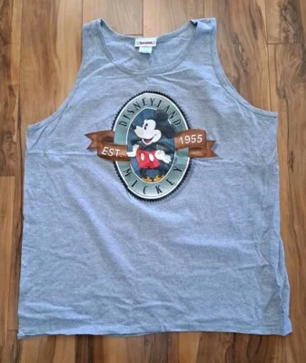 复古迪士尼乐园米奇背心男式 XXL 美国制造 状况完好 — 第 1/4 张图片