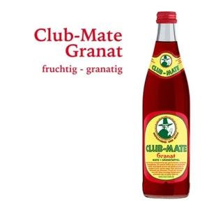 Club Mate Granat 6 x 0,5l- Koffeinhaltiges Erfrischungsgetränk mit Mate - Bild 1 von 2