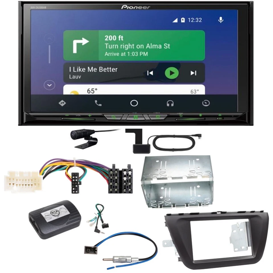 Pioneer AVH-Z9200DAB Android Auto Carplay USB Einbauset für Suzuki SX4 S-Cross - Bild 1 von 1