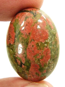 Piedra preciosa suelta cabujón de piedra preciosa verde natural de 25,30 quilates - 60596 - Imagen 1 de 5