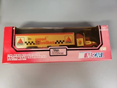 Transportador Morgan Shepherd #21 Wood Brothers 1994 Racing Champions escala 1:64 Foto 1 de 2