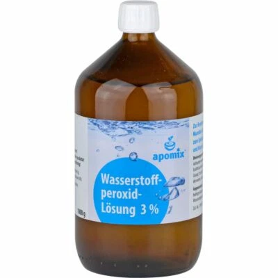APOMIX PKH PHARMAZEUTISCHES LABOR GMBH WASSERSTOFFPEROXID 3% DAB 10 Lösung 1000 g PZN06171665