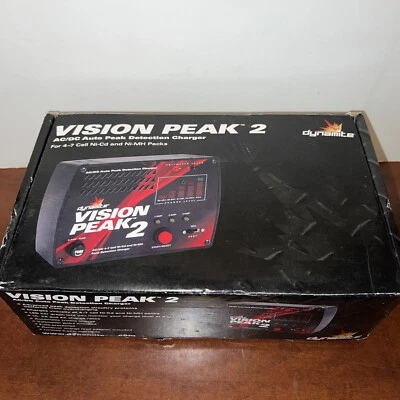 Vision Peak 2 DYNAMITE DYN4044, AC/DC Auto Peak Detection Charger  4-7 Cell - Image 1 of 4
