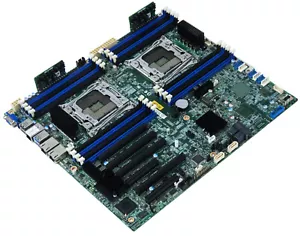 Server Mainboard INTEL S2600CW H12881-271 Dual Socket 2011-v3 DDR4 - Picture 1 of 3