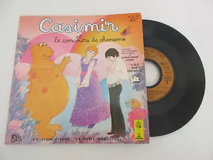 45T VINYL - CASIMIR DISC BOOK AND SONG CONTEST - CHILDREN'S ISLAND - Picture 1 of 4