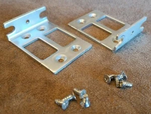 Genuine OEM Cisco 19" Rack Mount 700-18115-01 Bracket Mounting Ears w/ Screws - Picture 1 of 2