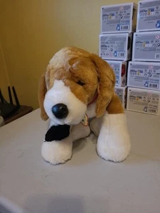 Build a Bear Tri Color Beagle Hound Press his left Paw & He Barks Plush Dog. F-4 - Picture 1 of 7