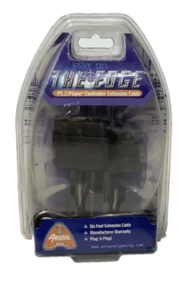 6 ft Controller Cord Extension Cable for Sony PlayStation 2 PS2 / PS1 - Image 1 of 4