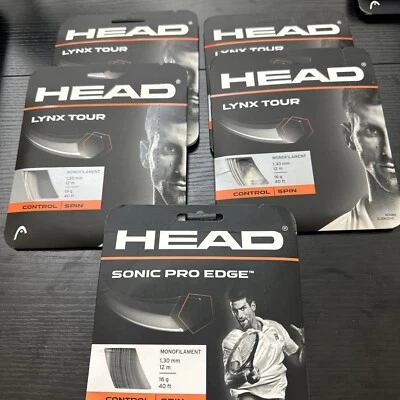 Head - 1,30 mm / 12 m / 16 g / 40 ft Control Spin Ersatzsaiten - Bild 1 von 4