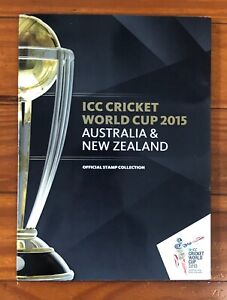 2015 Stamp Booklet ICC Cricket World Cup 2015 Australia & New Zealand
