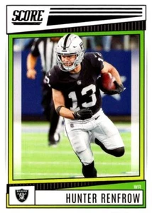 2022 Score Hunter Renfrow Las Vegas Raiders #123 - Picture 1 of 2