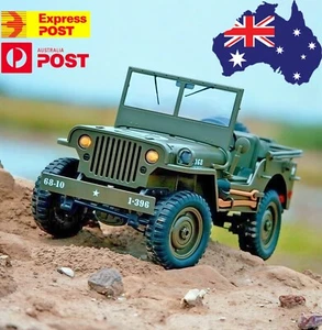 1941 JEEP WILLYS 1/10 Scale 2.4G 4WD RTR Military RC Truck - Picture 1 of 14