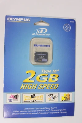 OLYMPUS 2GB , xD, type M+, picture memory card. (ref HY 462) - Image 1 of 4