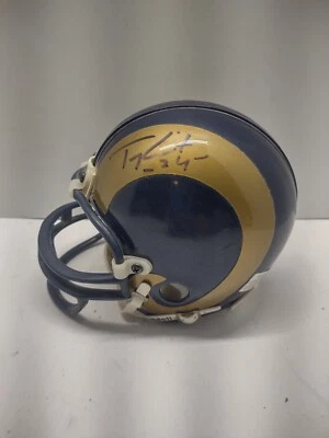 Autographed Rams Mini Helmet Trung Canidate - Image 1 of 4