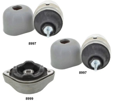 Suportes e trans de motor hidráulico Suporte 3 peças para Volkswagen Passat 05-98 V6-2.8L - Imagem 1 de 4