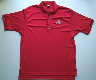 Camisa polo de golf para hombre Nike Ohio State talla L Foto 1 de 3