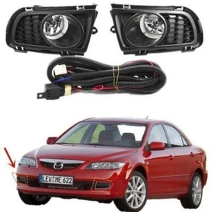 Pair Front Fog Light Assembly Left Right For 2006-2010 Mazda 6 - Picture 1 of 5