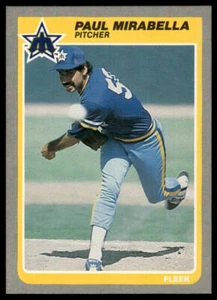 1985 Fleer #494 Paul Mirabella - Picture 1 of 2