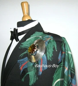 FLY PLAID TARTAN MACDONALD of the ISLES HUNTING ANCIENT 16oz WORSTED WOOL KILT - Picture 1 of 4