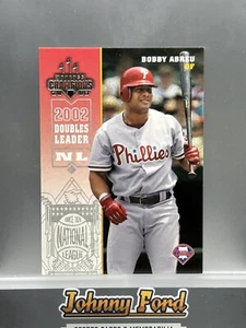 2003 Donruss Champions The National Atlantic #192 Bobby Abreu 5/5 - Picture 1 of 3