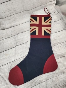 Union Jack Britisch England Großbritannien Flagge hängend Weihnachtsstrumpf extra groß - Bild 1 von 6