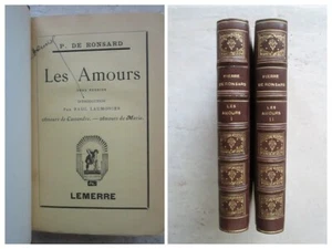 Pierre de RONSARD : LES AMOURS, 1924. - Picture 1 of 23