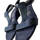 East 5th Ef Gaby  Pull On Strapp Heal Sandals Women Sz 7.5M New