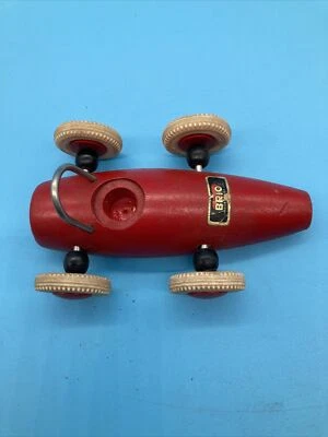 Brio Red Racing Car Used Loose Foto 1 de 4