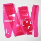 RARE: TOKAI GUITAR Translucent Pink Guitar Strap, Japan - Wide 2.4"